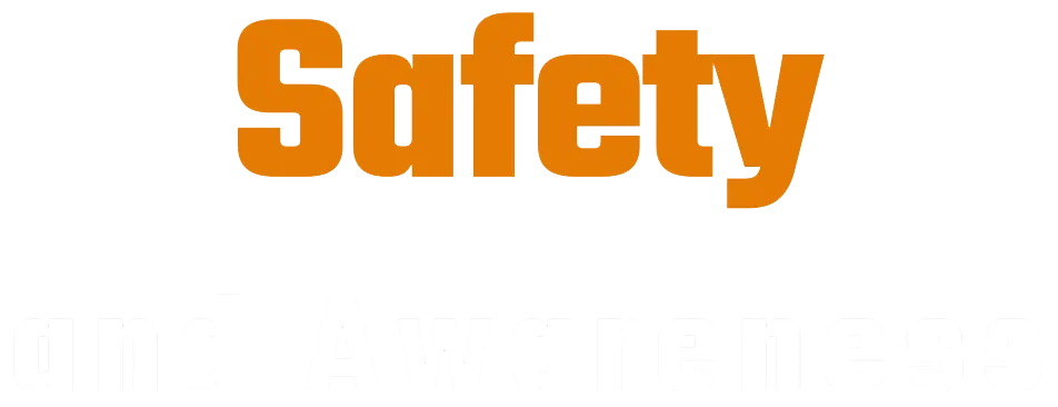 safety and awareness logo footer